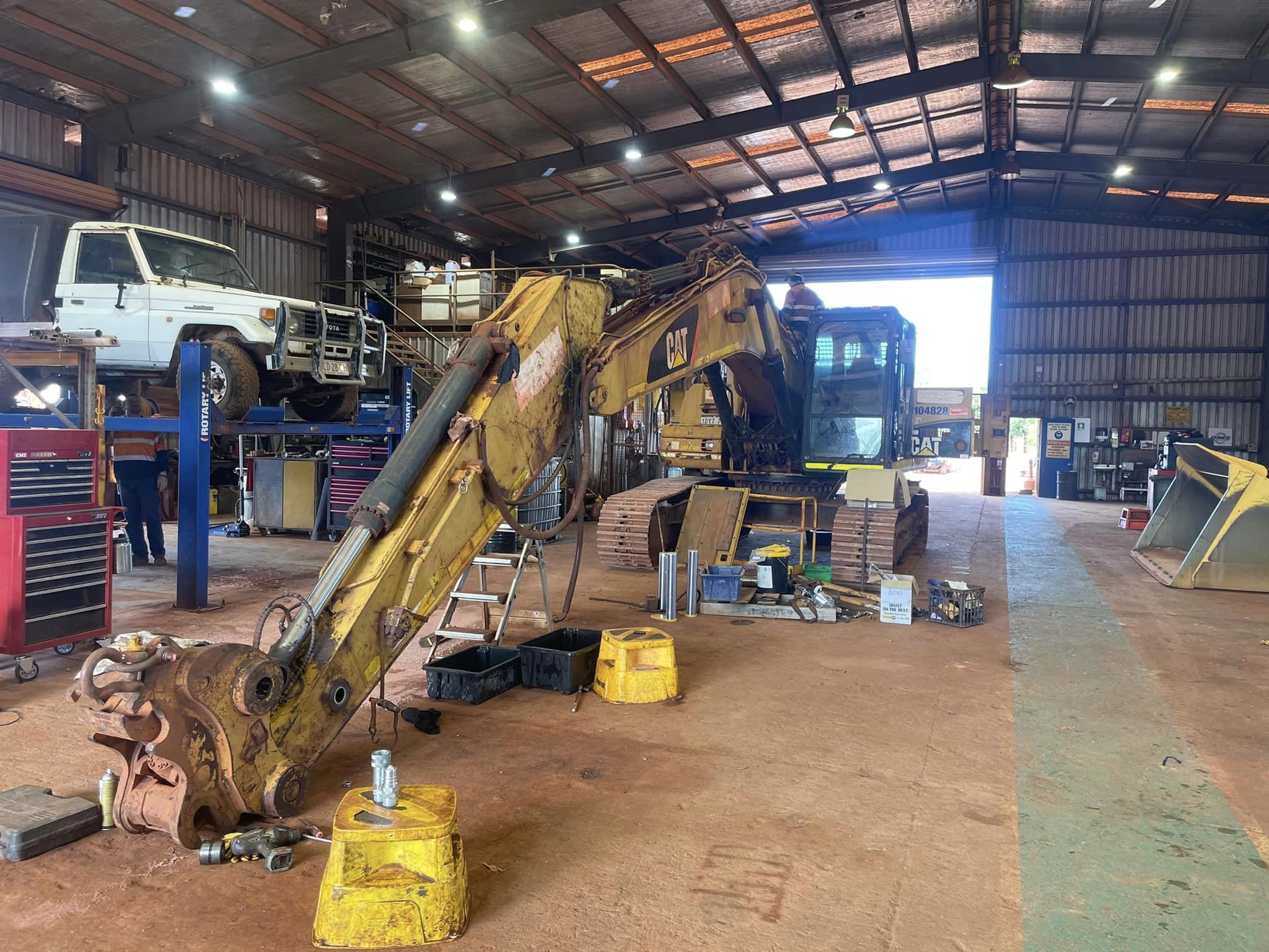 Darky's Mechanical Services workshop in Nhulunbuy